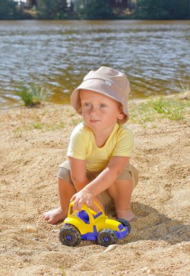 Klobouk tenký Outlast® - oříšková