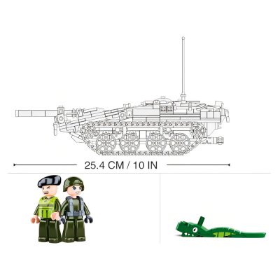 Sluban Model Bricks M38-B1010 STRV103 harckocsi