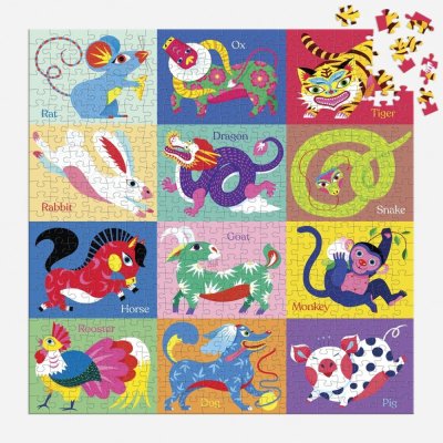 Puzzle Galison Zodíaco Chinês 500 peças