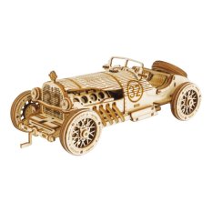RoboTime Puzzle 3D de madeira Carro de Corrida