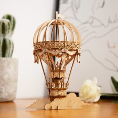 RoboTime 3D Drewniane Puzzle Model Balon na ogrzane powietrze