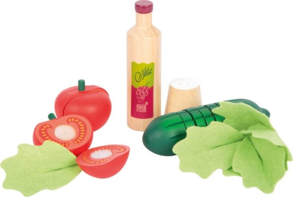 small foot Set de ensalada con verduras para cortar Fresh