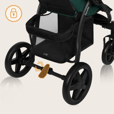 LIONELO Stroller Annet Plus Green Forest