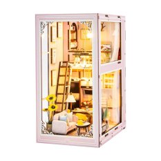 2Kids Toys 3D puzzle Uporabnik za knjige Ružičasti dvoetažni stan