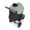 PETITE&MARS Kočárek sportovní Street2 Air Oak Iron Green + PETITE&MARS fusak Jibot