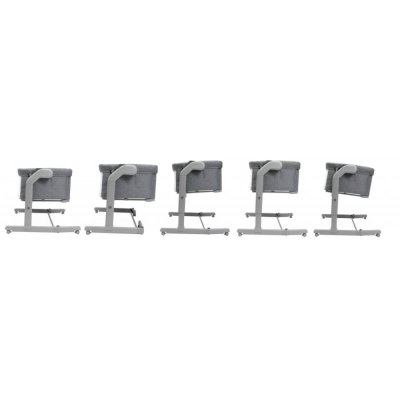 CHICCO Kinderbett Next2Me Magic Evo – Grey Mist