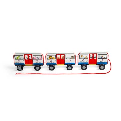 Bigjigs Toys Jucărie de tras Metroul londonez
