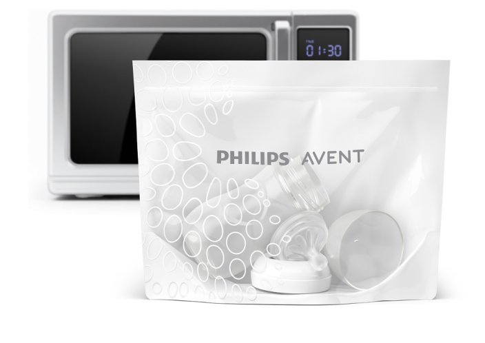 Philips AVENT Mikrohullámú sterilizáló tasakok, 5 db