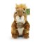 Rappa Plush Squirrel 20 cm ECO-FRIENDLY