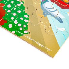 Bigjigs Toys Golvpussel i trä London