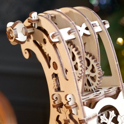 Puzzle mécanique 3D en bois Ugears Niněra (Hurdy-Gurdy)