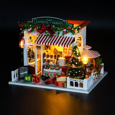 2Kids Toys Miniatură căsuță Cofetărie de Crăciun