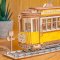 RoboTime Drewniane puzzle 3D Tramwaj historyczny