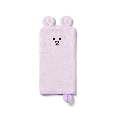 BABYONO Bambus-Waschlappen  rosa 25 x 12 cm :: Monkey Mum