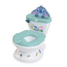 BRIGHT STARTS Toaleta detská so zvukom Stitch My Size Potty™ 18m+, do 23kg