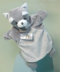 Doudou Plyšová maňuška medvedík čistotný 25 cm