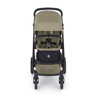PETITE&MARS Kočárek kombinovaný ICON 2v1 Mossy Green XXL RWS + Core Pro i-Size Black Grey + Báze