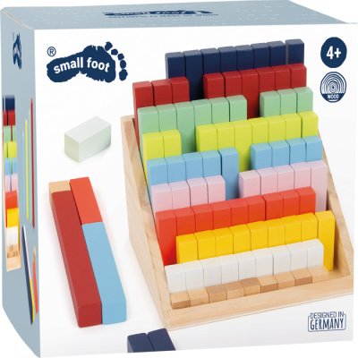 small foot Pezzi matematici educativi in scatola XL