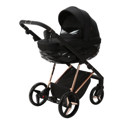 ADAMEX Wózek wielofunkcyjny Quantum Special Edition Black/Rosegold
