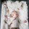 BABYONO Kocyk-przytulanka 2w1 Gęś Zoe 0m+