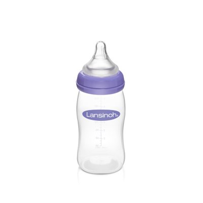 LANSINOH Babyflasche mit NaturalWaveTM-Sauger (S) 160 ml