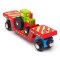 Bigjigs Rail Wagon avec tracteur + 2 rails