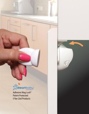 DREAMBABY Mágneses zárak 2 db + mágneskulcs