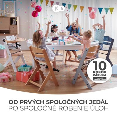 KINDERKRAFT Matstol Enock Trä