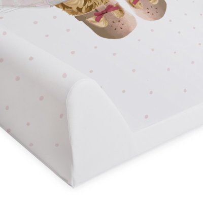 CEBA BABY Wickelauflage 2-seitig mit fester Platte (50x70) Comfort Fluffy Puffy Poly