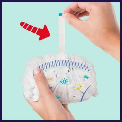 PAMPERS Pantaloni de noapte Chiloți de scutece de unică folosință 6 (15 kg+) 76 buc - STOC LUNAR