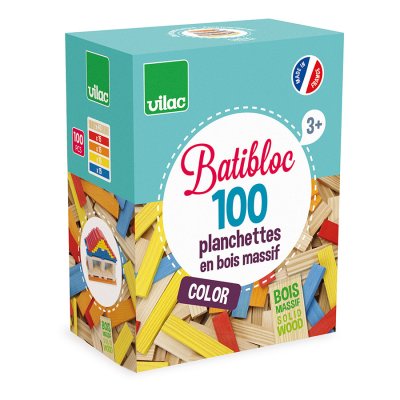 Vilac Construção Batibloc color 100