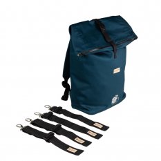 Monkey Mum® Integrerad ryggsäck i kypert för bärselen Carrie - Azurblått vatten