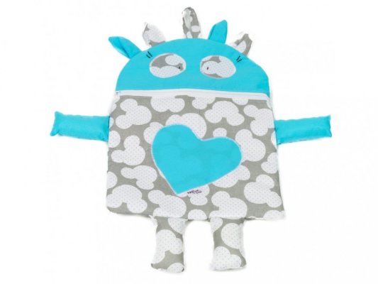 Pajama eater Mickey blue