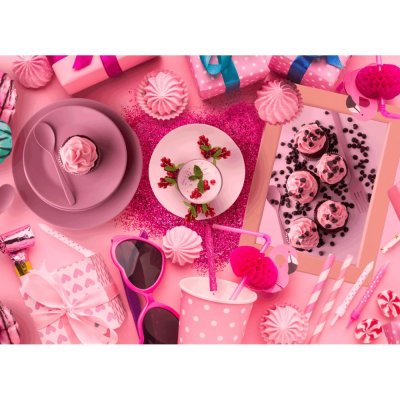 Brain Tree Puzzle Rosa gedeckt 500 Teile