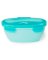 SKIP HOP Miska z łyżeczką w etui ochronnym Easy Serve Teal 240 ml, 3m+