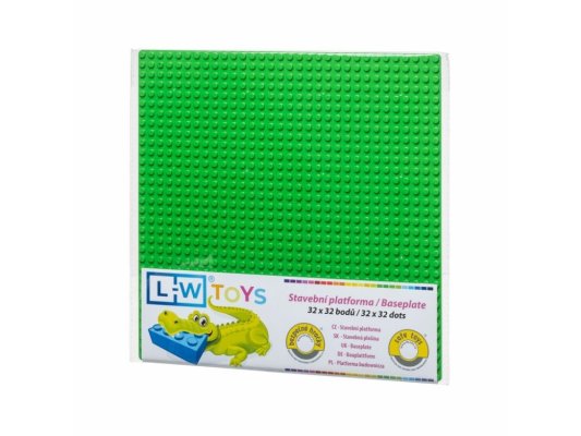 L-W Toys Plaque de base 32x32 vert clair