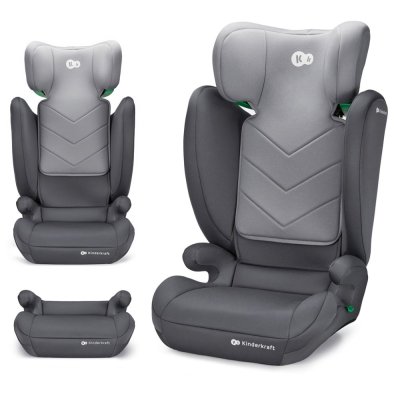 Seggiolino auto KINDERKRAFT i-Spark i-Size 100-150 cm Grigio