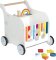 small foot Leseni sprehajalnik Toy Box Slon