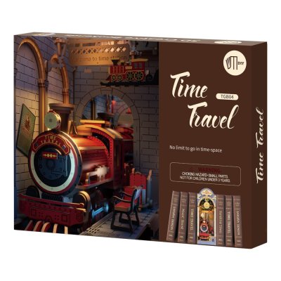 RoboTime Puzzle 3D Suporte para Livros Miniatura de Casa