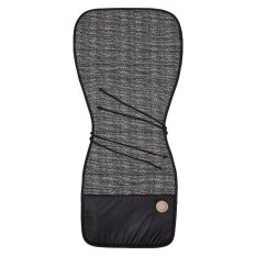 Almofada para carrinho de bebé VISCO espuma Outlast® - preto e branco