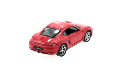 Welly - Porsche Cayman S 1:34 röd