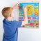 Bigjigs Toys Angielski kalendarz magnetyczny z zegarem
