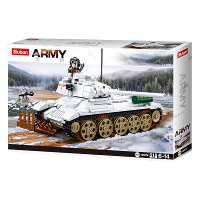 Sluban Bataille de Budapest M38-B0978 Char blanc T-34/85