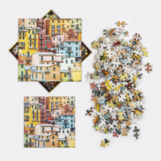 Galison Puzzle Gruß aus Cinque Terre 500 Teile