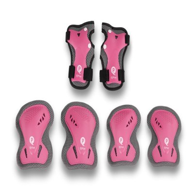QPLAY Ochraniacze dziecięce Pink, rozm. S, wiek 3-5 lat