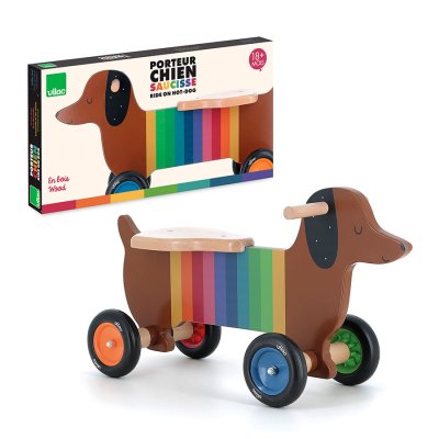 Vilac Draisienne en bois Chien coloré