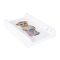 CEBA BABY Wickelauflage 2-seitig mit fester Platte (50x70) Comfort Fluffy Puffy Lea