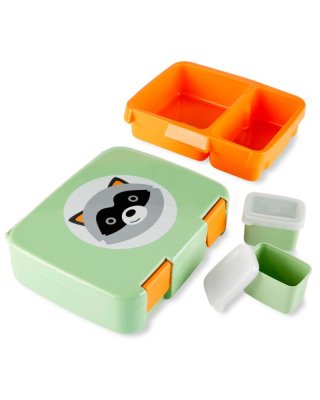 SKIP HOP Zoo Kutija za ručak Bento Rakun 3r+