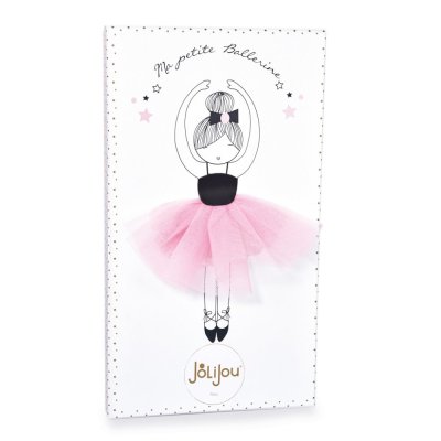 Doudou Jolijou Punčka balerina Isadora 35 cm