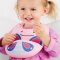 SKIP HOP Zoo silicone bib Butterfly 6m+